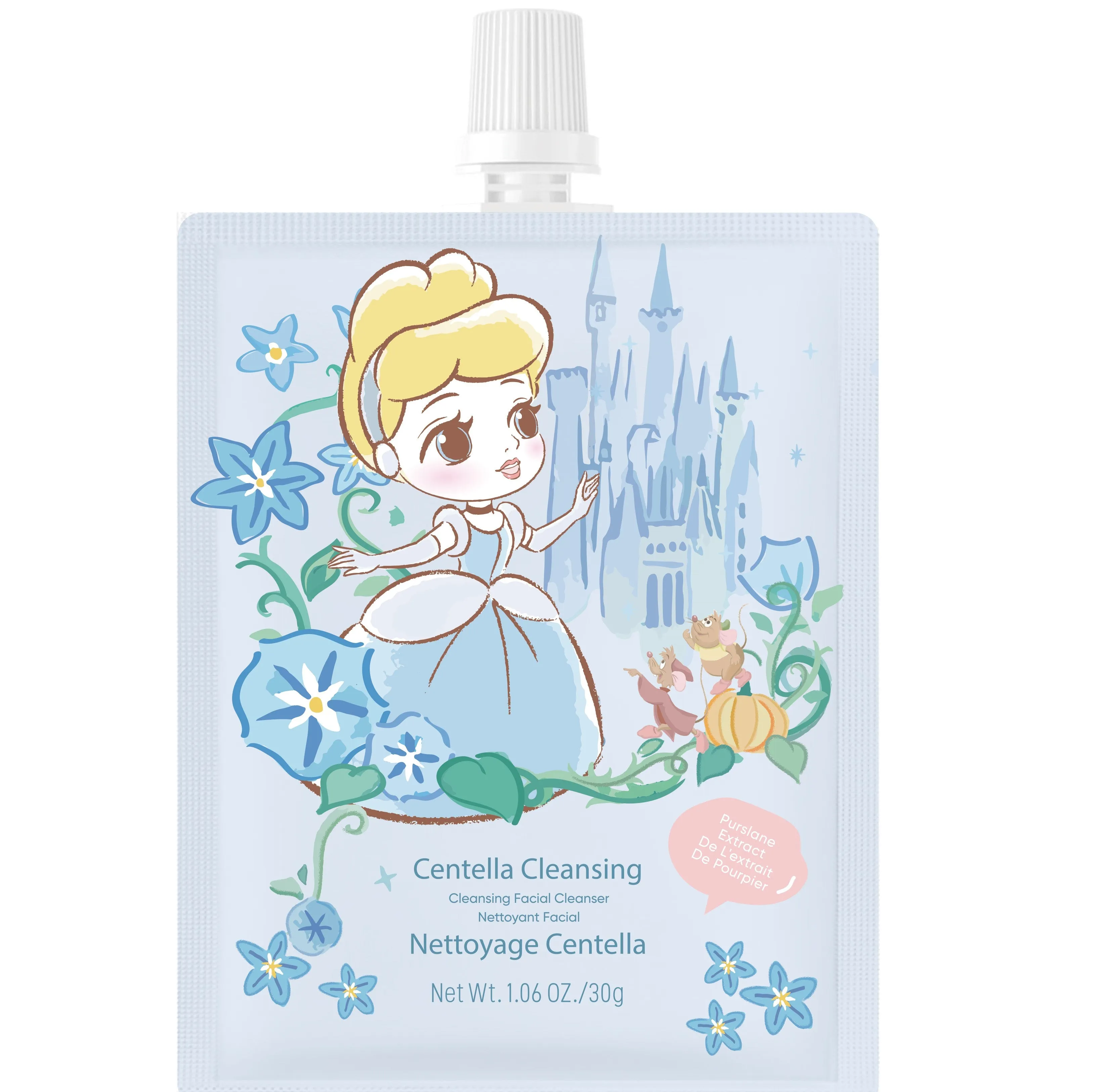 Disney Princess Collection Bagged Facial Cleanser (Cinderella)
