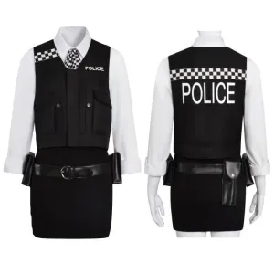 Doctor Who Amy Police Uniform Dr Who Amy Pond Costume ACcosplay
