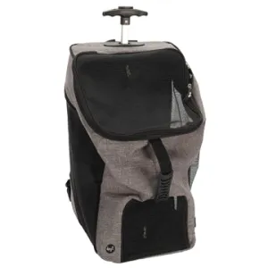 Dogit Explorer Soft Carrier 2-in-1 Wheeled Carrier-Backpack - Gray