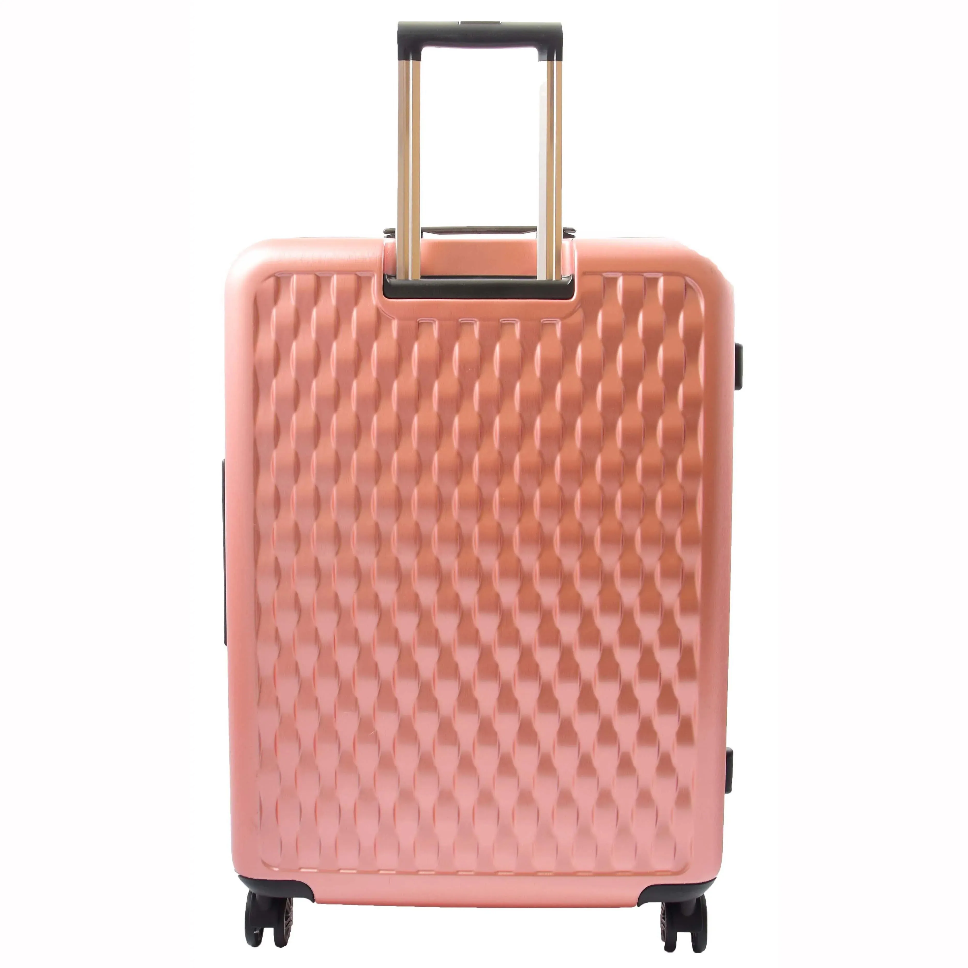 DR511 Travel Luggage 360 Spinner With 8 Wheels Rose Pink