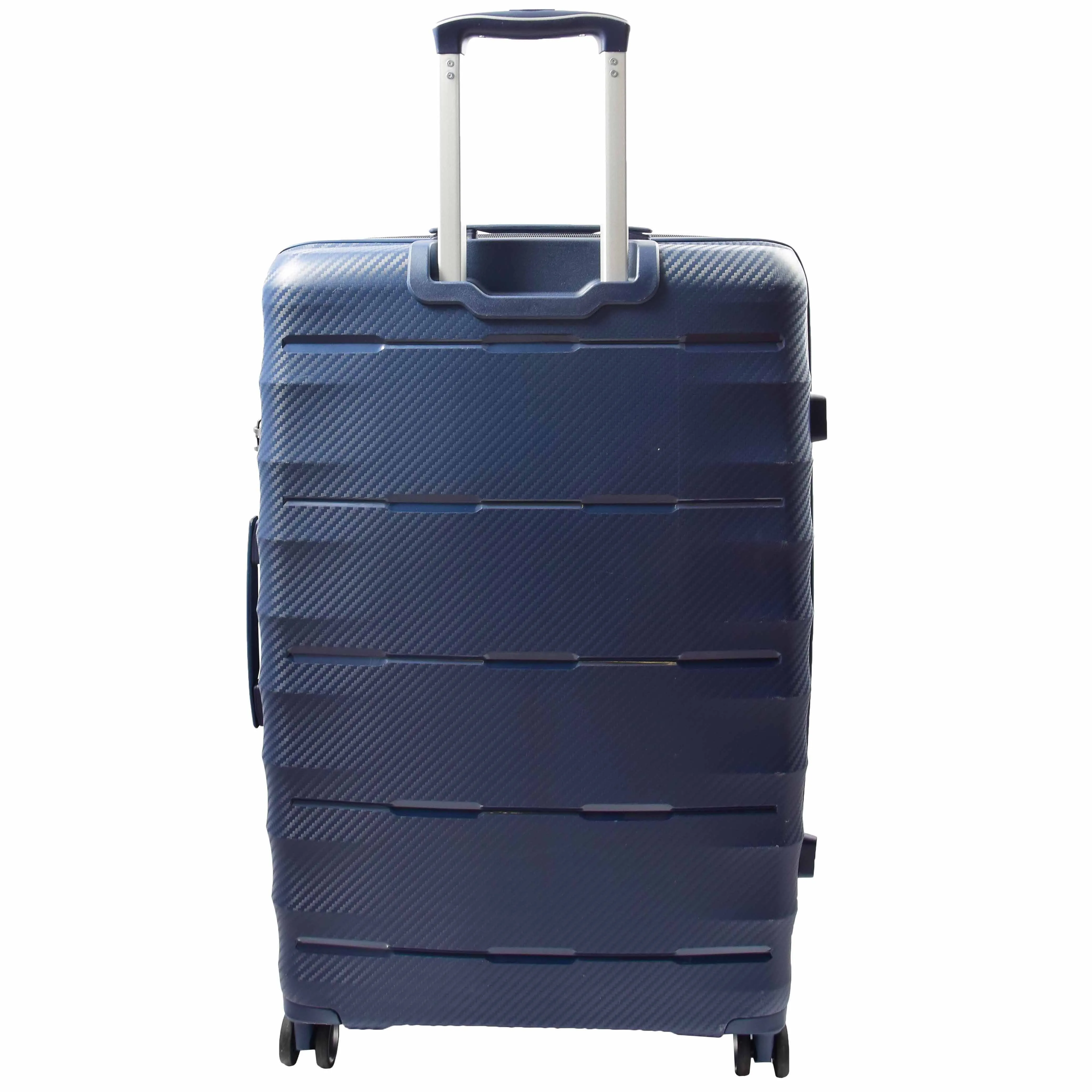 DR541 Expandable ABS Luggage With 8 Wheels Navy