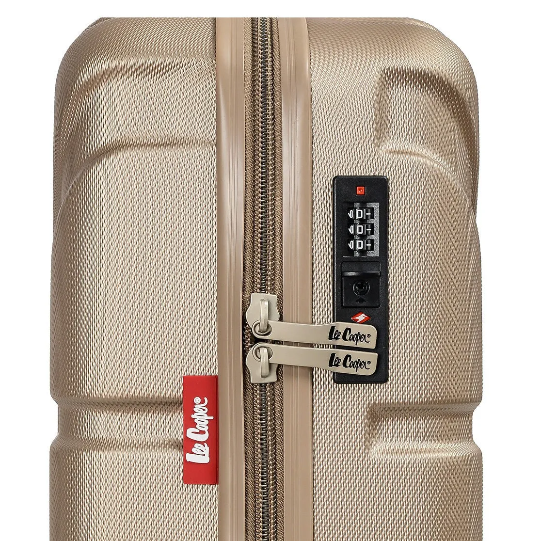 DR631 Hard Shell Four Spinner Wheeled Travel Suitcases Taupe