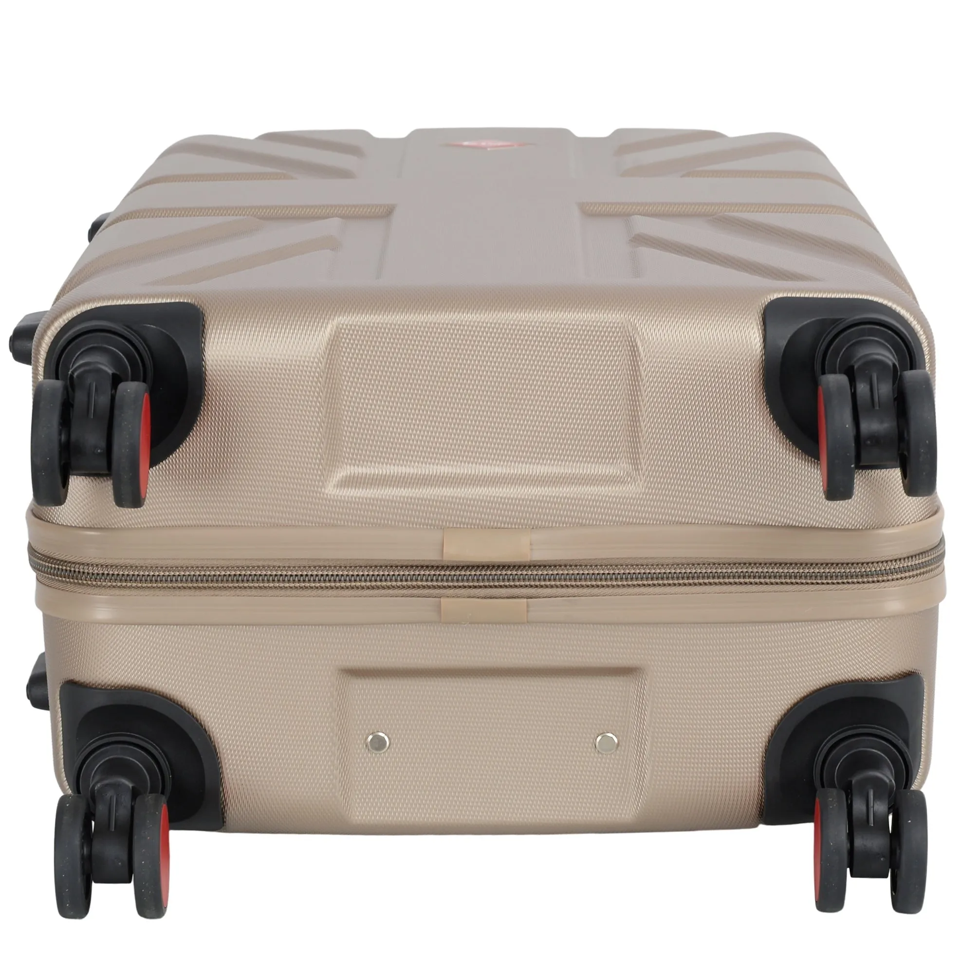 DR631 Hard Shell Four Spinner Wheeled Travel Suitcases Taupe