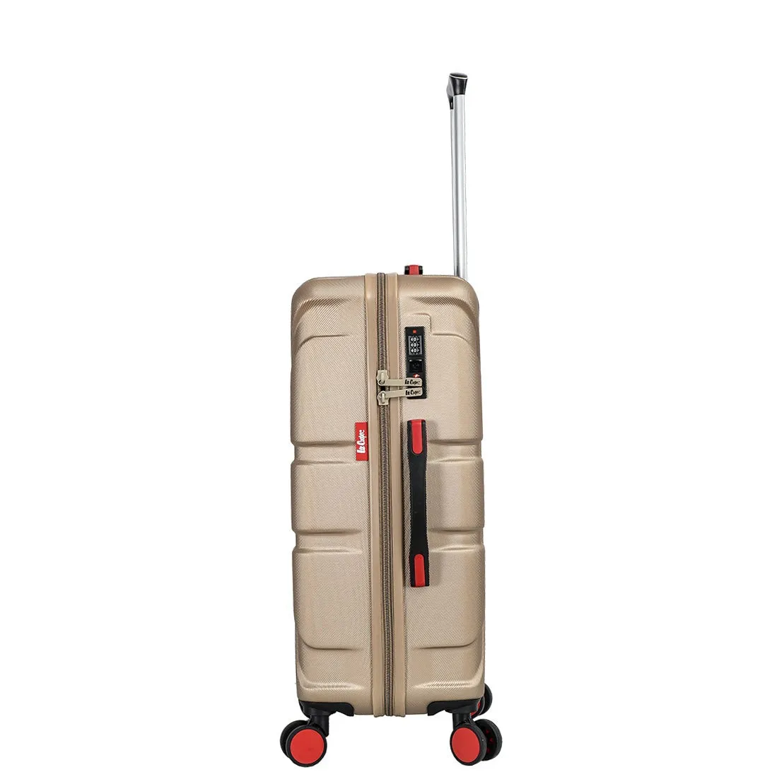 DR631 Hard Shell Four Spinner Wheeled Travel Suitcases Taupe