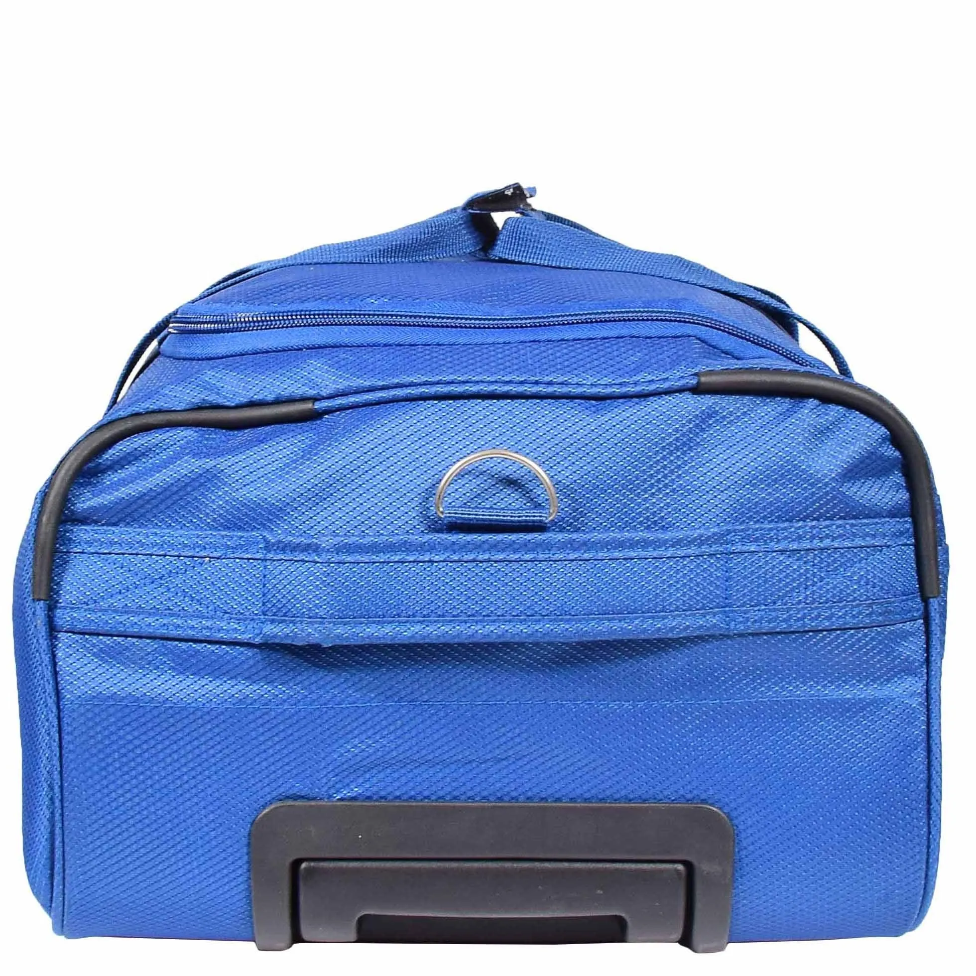 DR638 Weekend Travel Mid Size Bag Wheeled Holdall Duffle Blue