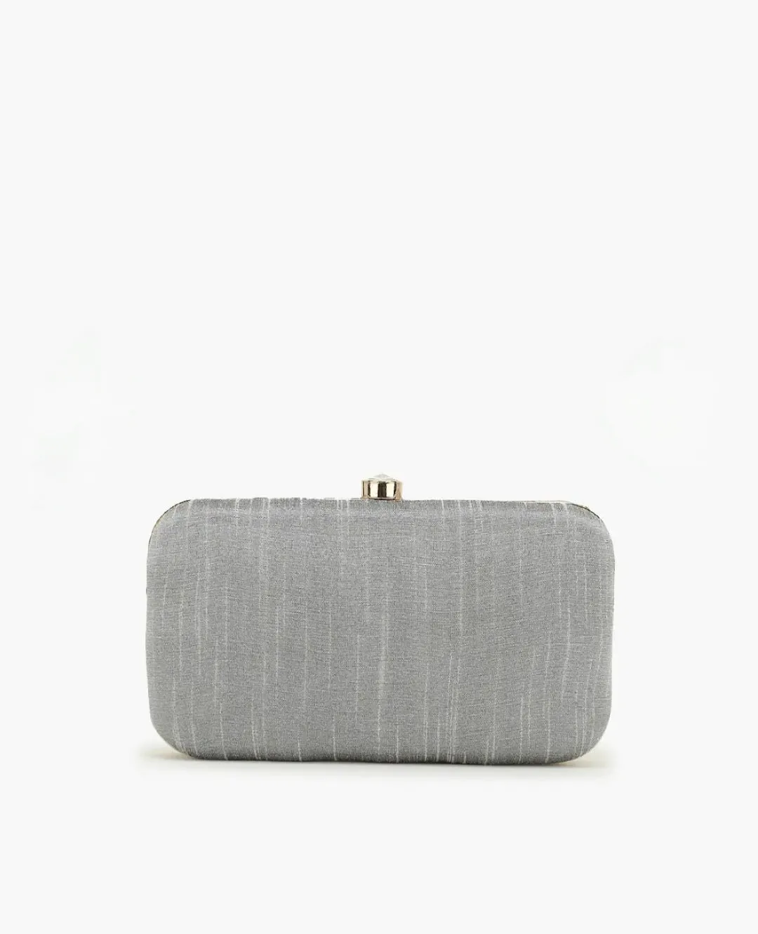 Dual-Toned Embelished Clutch