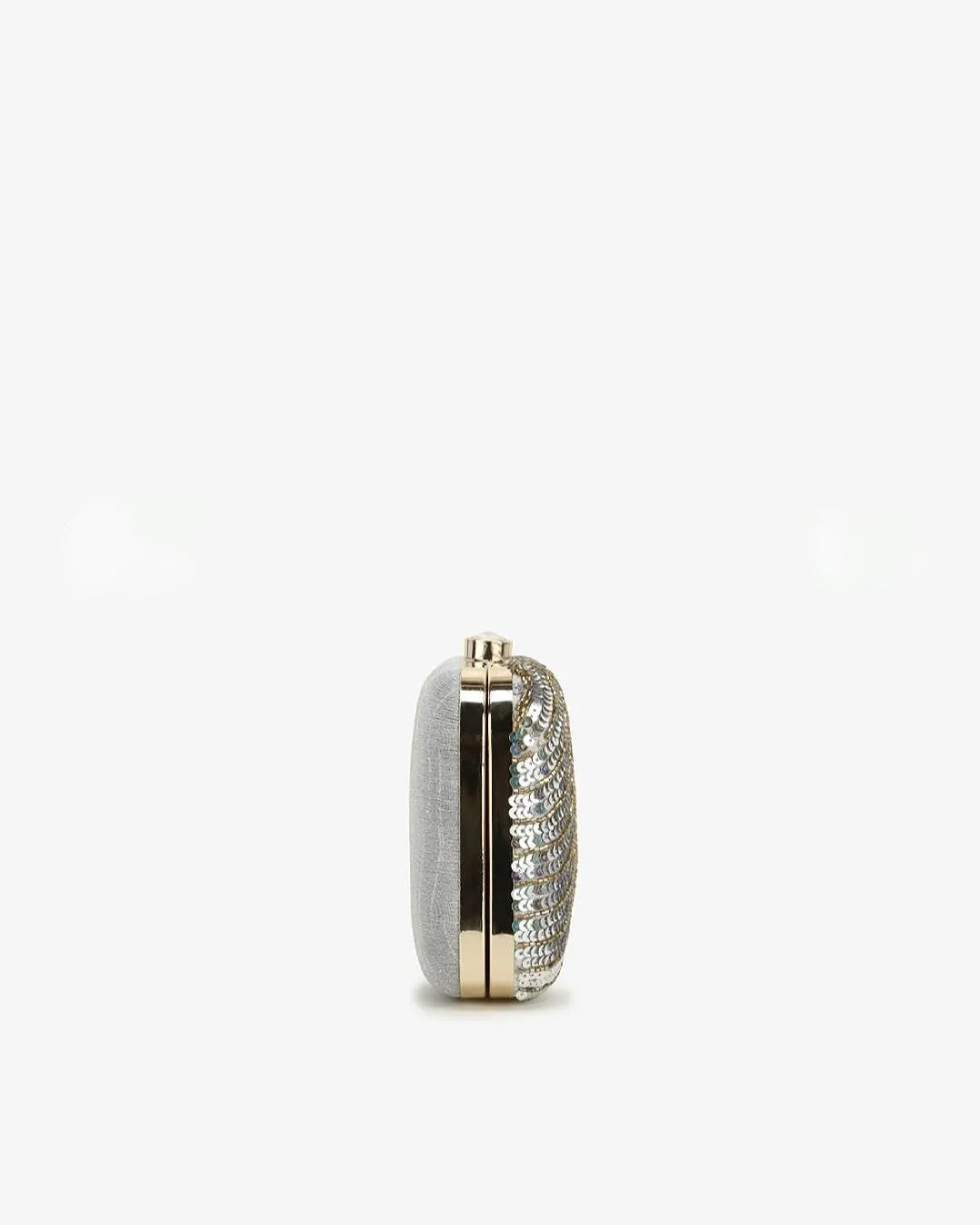 Dual-Toned Embelished Clutch