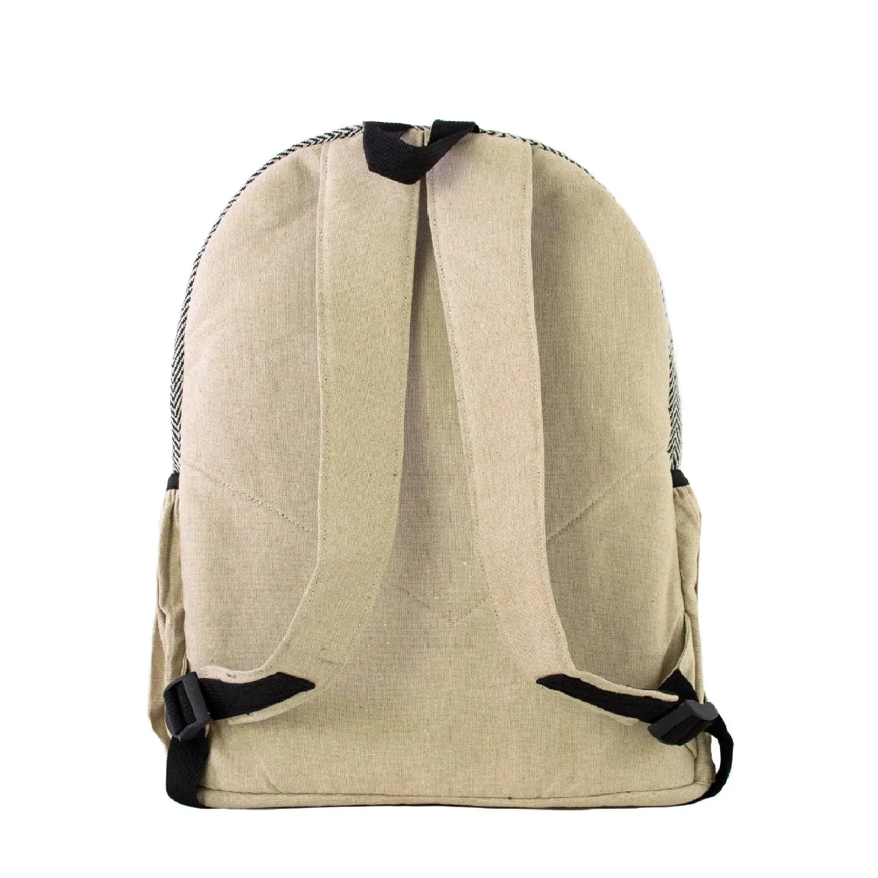 Earthly Essence Hemp and Patchwork Backpack