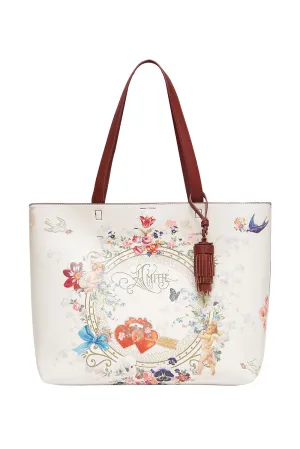 EAST WEST TOTE JARDIN POSTCARDS
