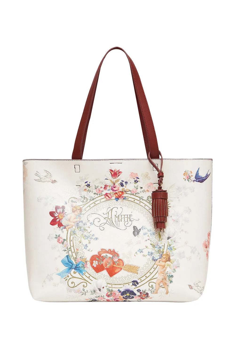 EAST WEST TOTE JARDIN POSTCARDS