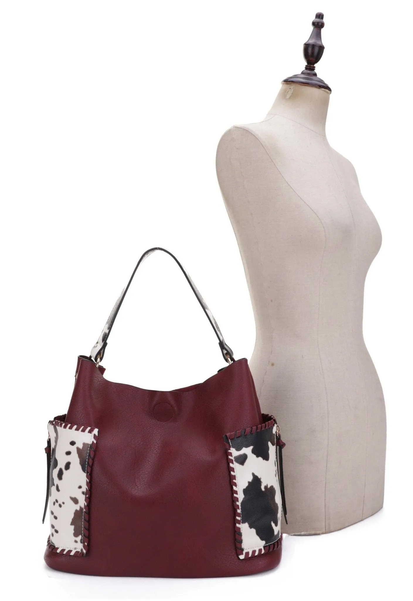 EJ95037U3 Tori Cow Piece Shoulder Bag Set