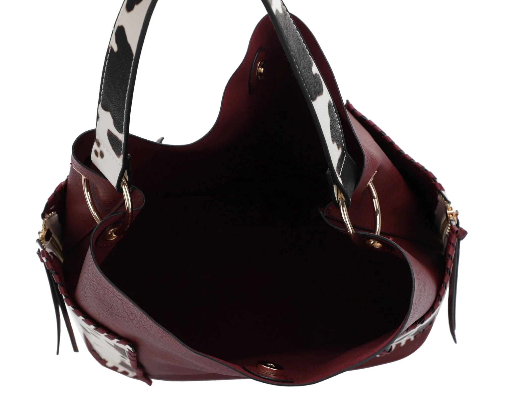EJ95037U3 Tori Cow Piece Shoulder Bag Set