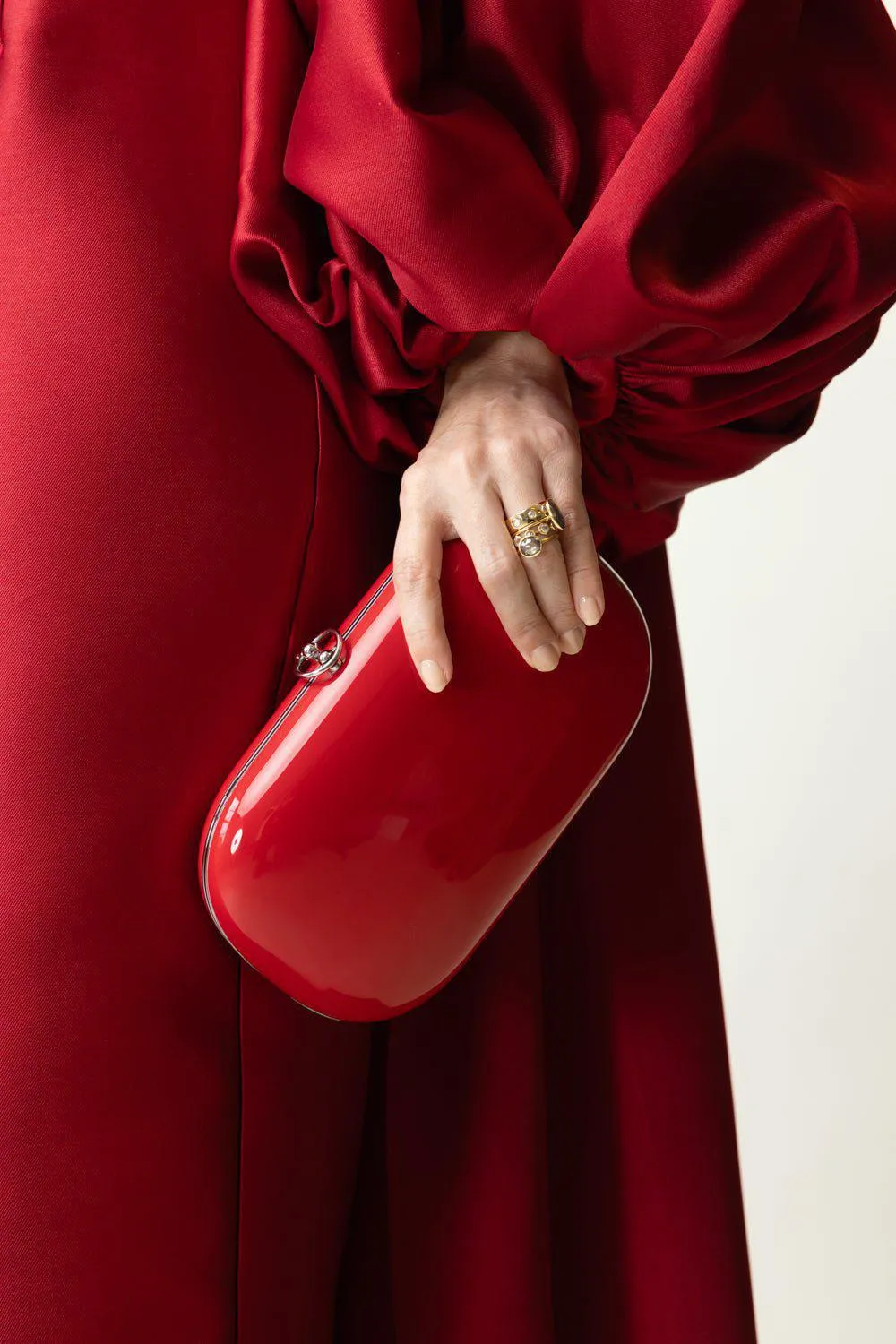 Elina Plus Clutch - Touring Red