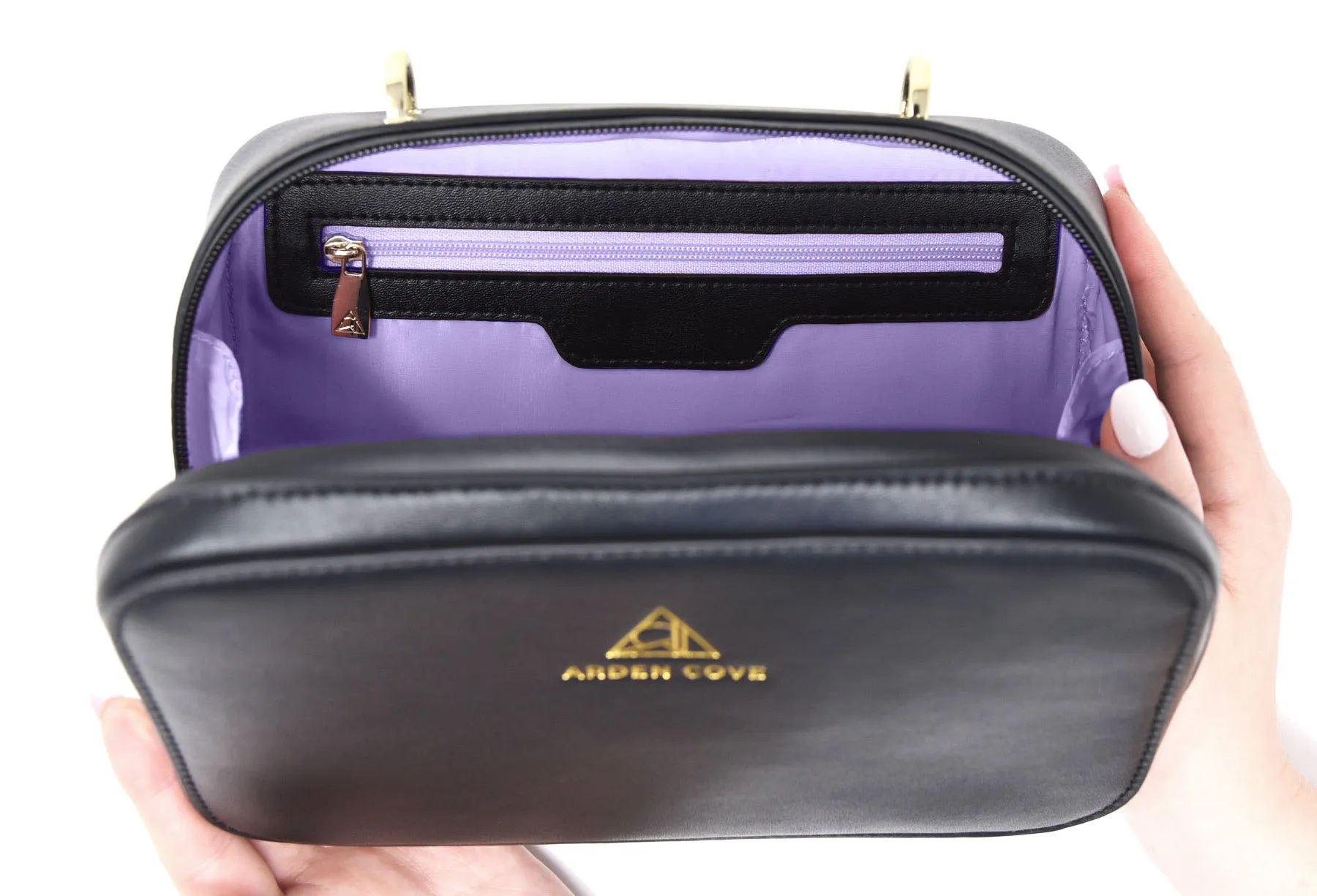Elise Crossbody with Locking Clasps Strap