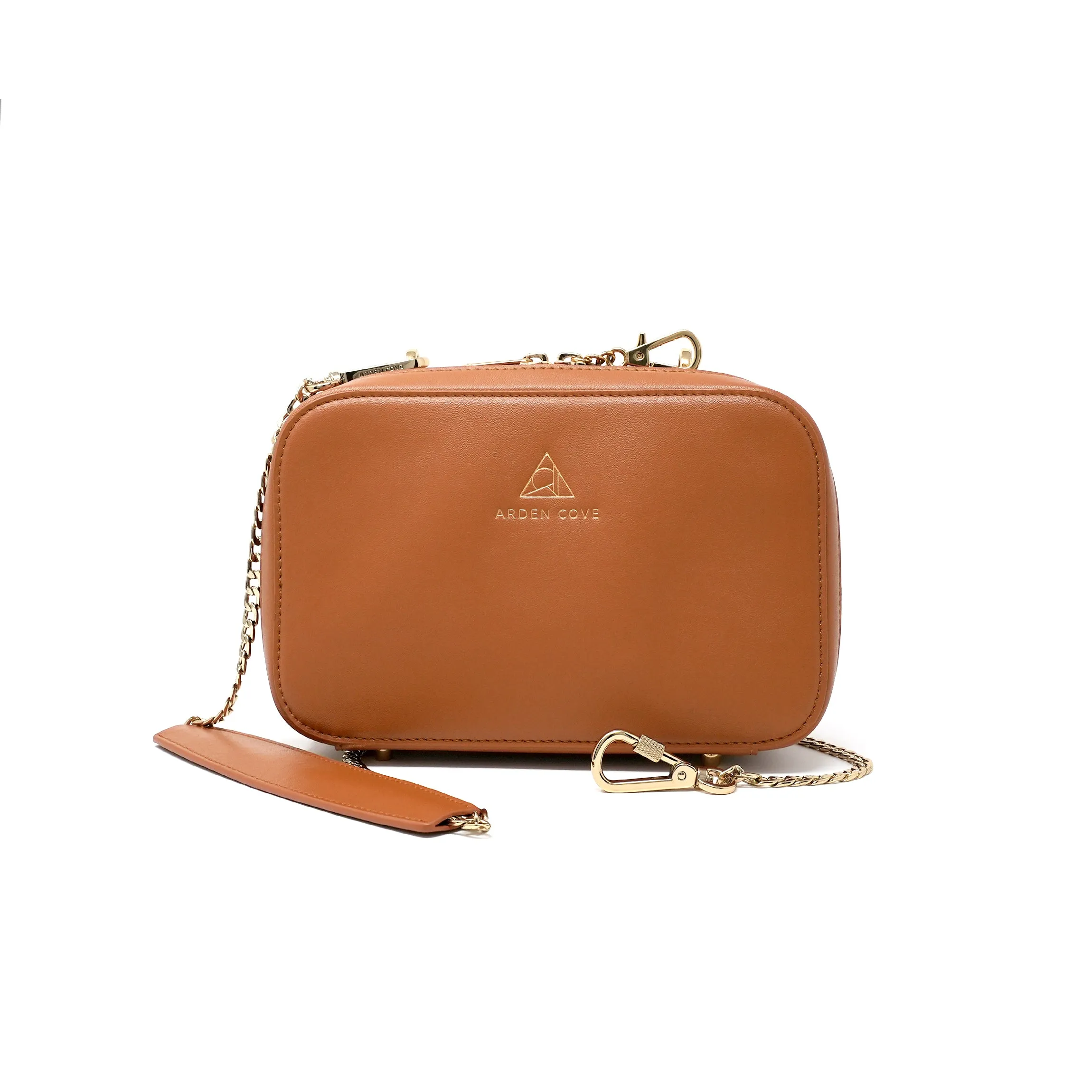 Elise Crossbody with Locking Clasps Strap
