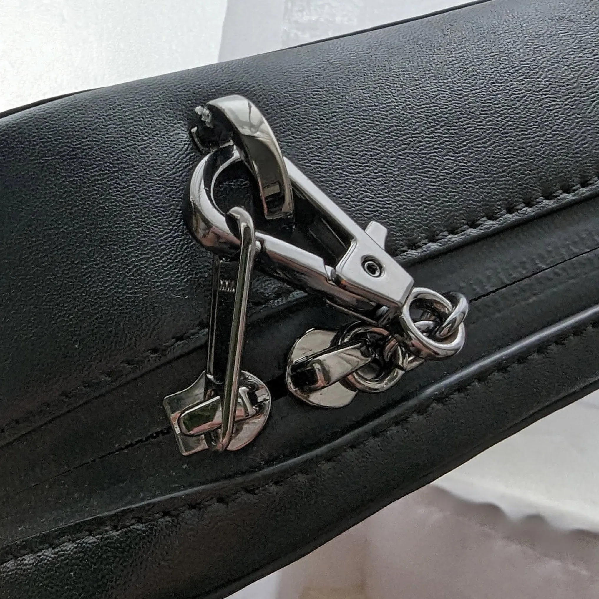 Elise Crossbody with Locking Clasps Strap