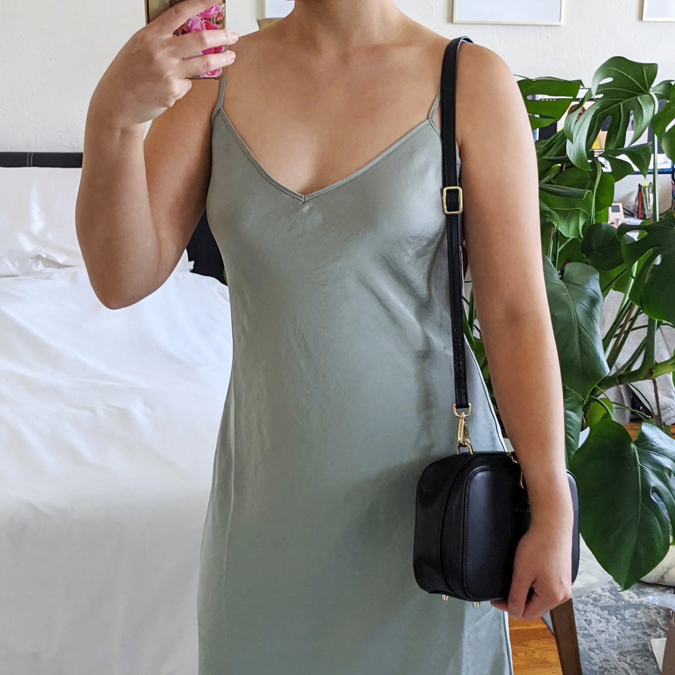 Elise Crossbody with Locking Clasps Strap