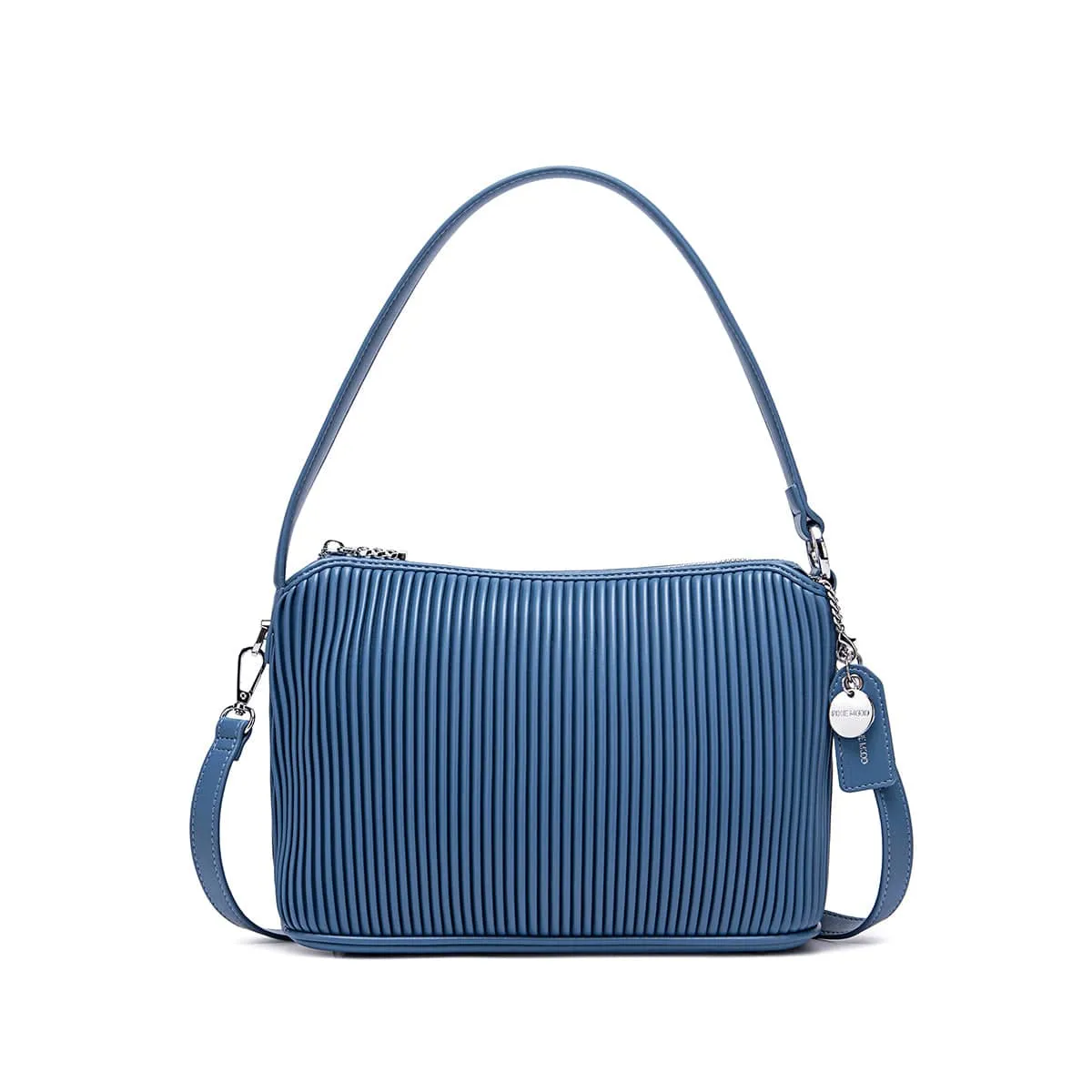 Ella Shoulder Bage Large - Muted Blue