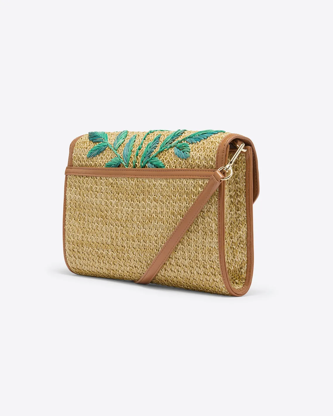 Embroidered Clutch