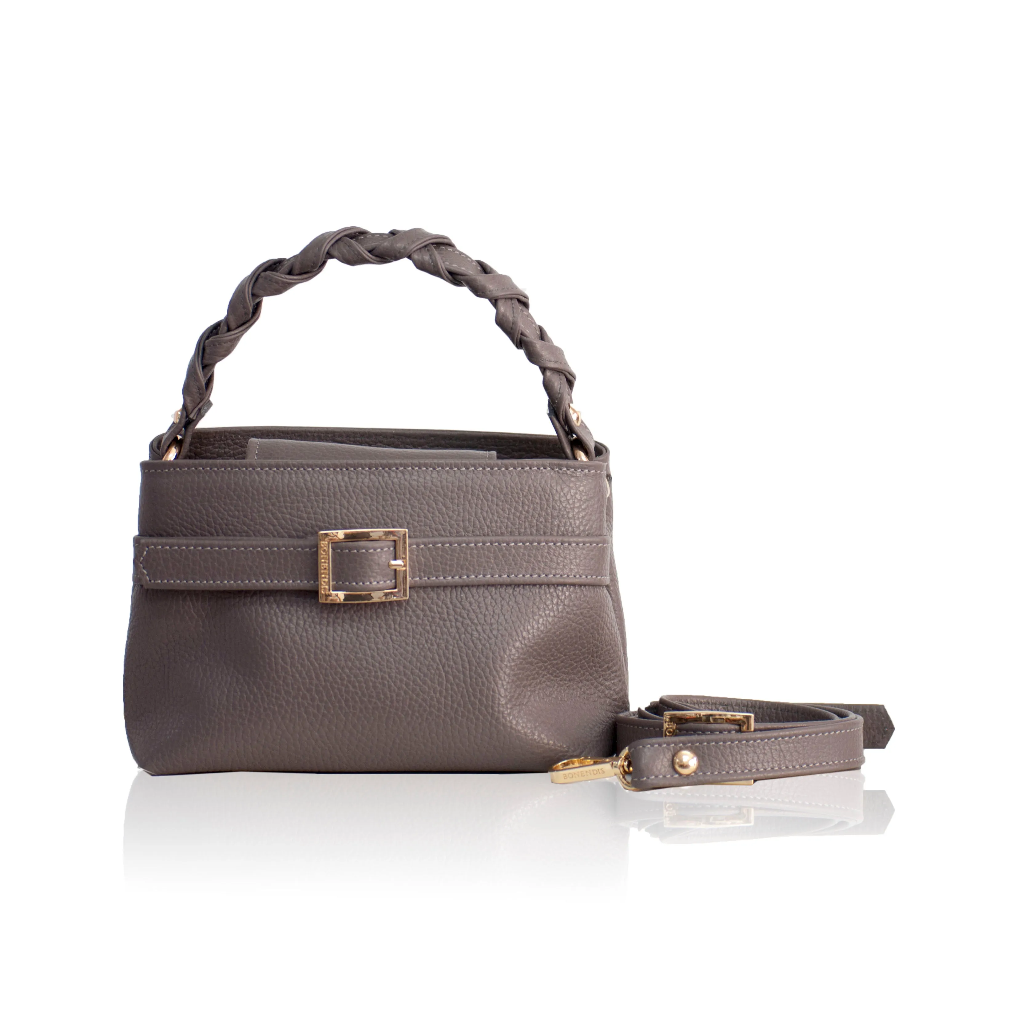 Emily 20 Leather Handbag- Ash