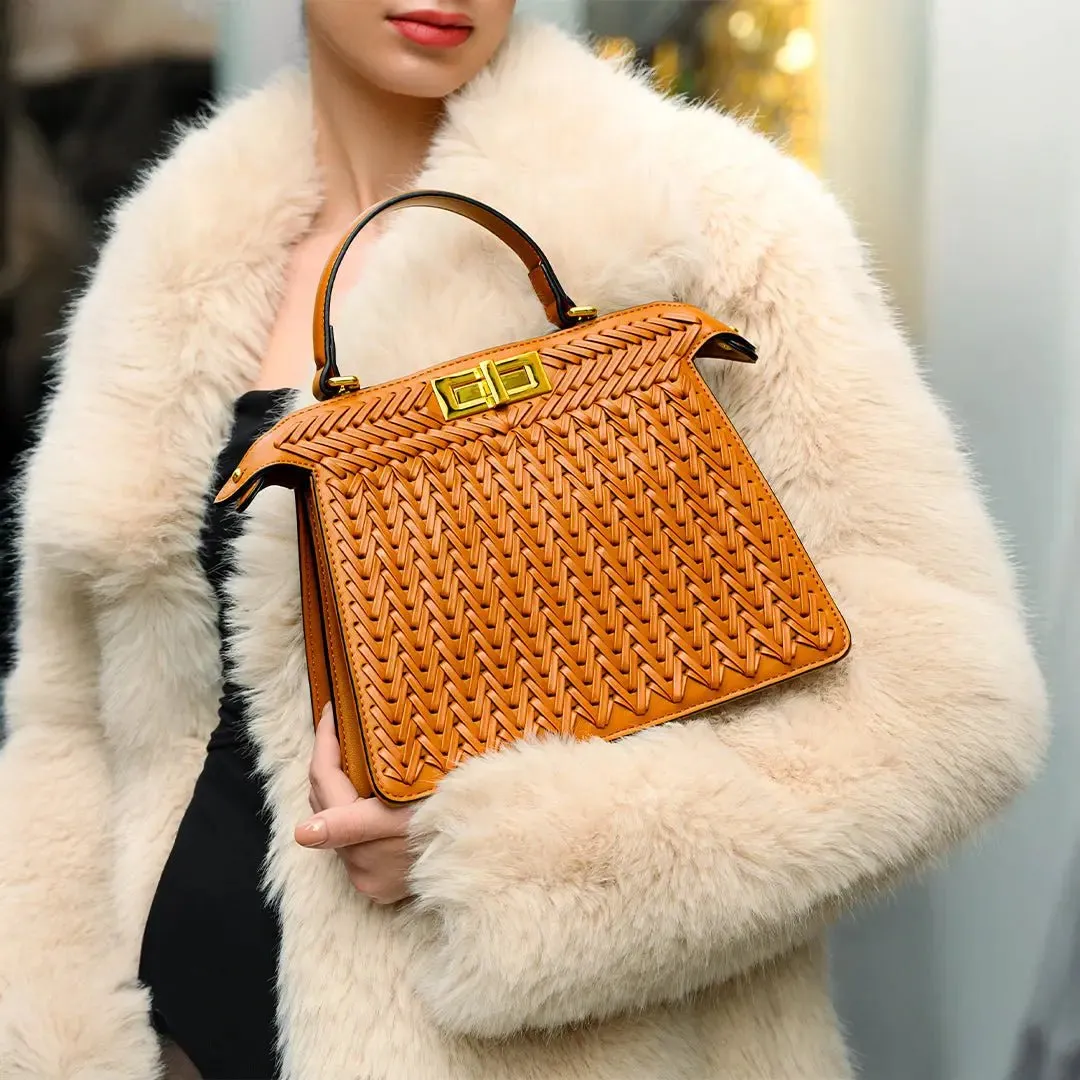 Estelle | A Timeless Woven Handbag for Effortless Elegance