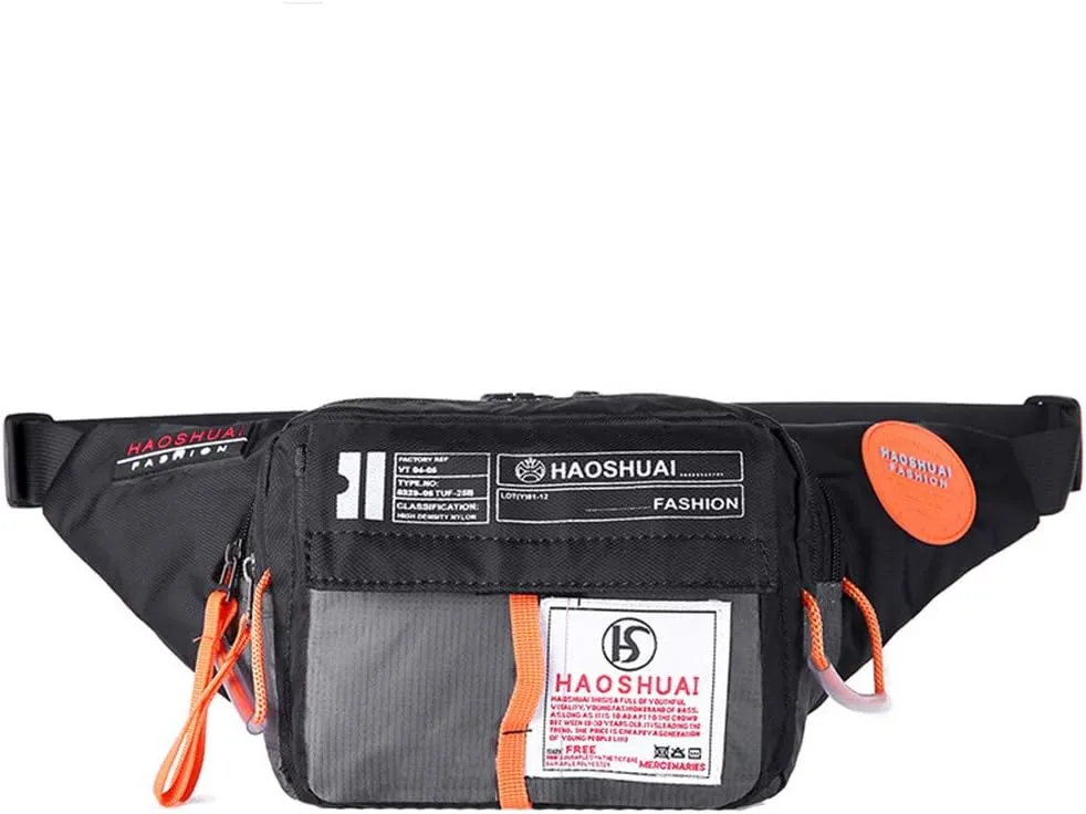 Fanny Packs for Women Chest Bags Daypack Crossbody for Travel Sport Running Hiking Summer Straw Purse(Grey)