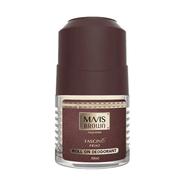 FASCINO MAVIS BROWN ROLL ON DEODORANT 50ML