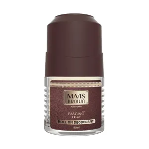 FASCINO MAVIS BROWN ROLL ON DEODORANT 50ML
