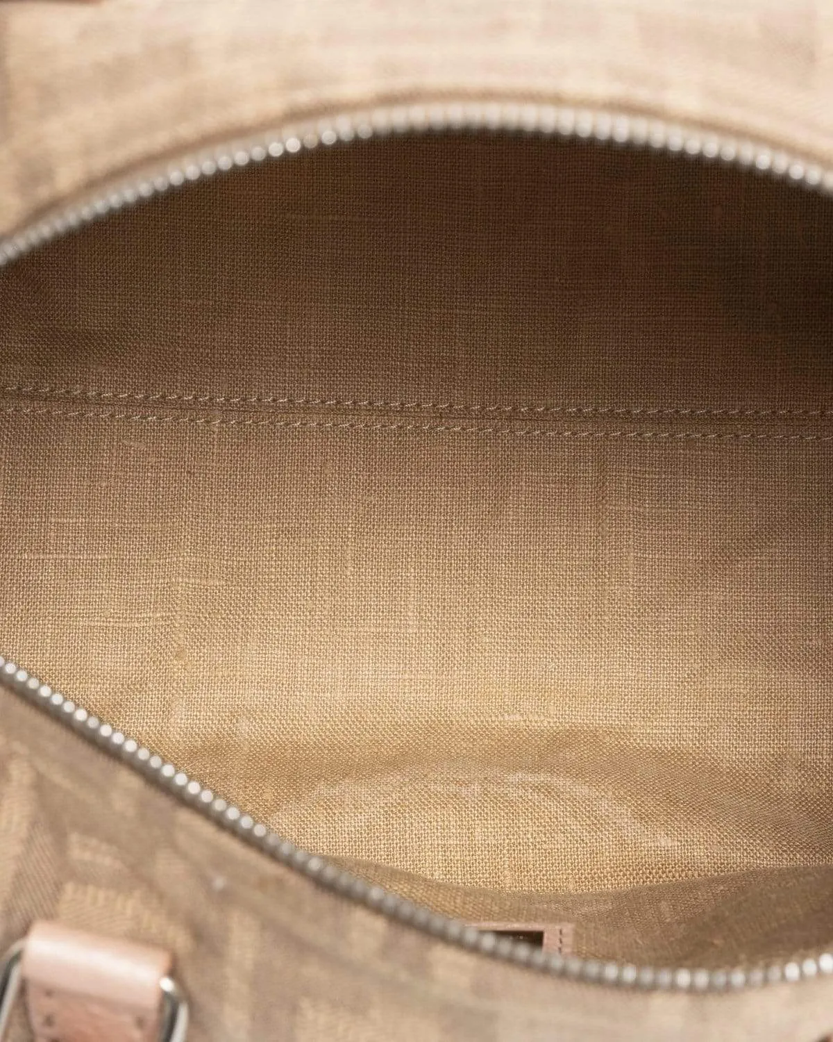 Fendi FF Canvas Pink & Beige Tote Bag - AGL1451