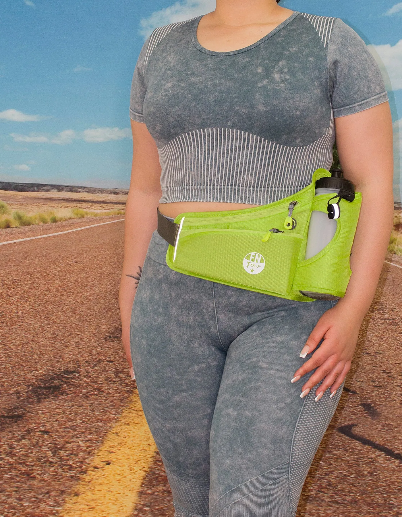 Fino B4503 Mountain Cycling & Hiking Waist Bag with Water Holder