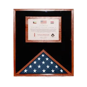 Flag Display Case - Fit 3' x 5' flag.
