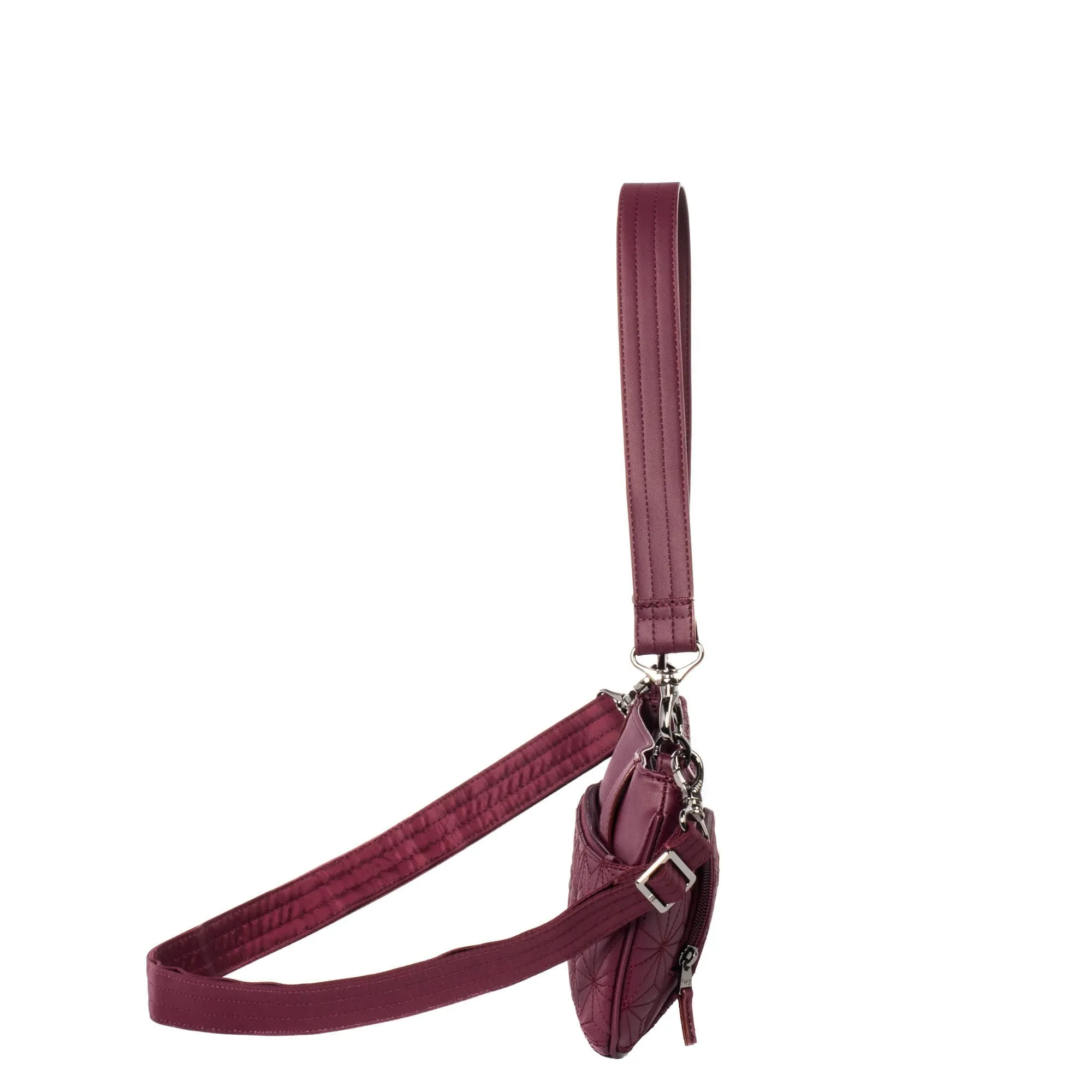 Flyer Satin Luxe VL Convertible Crossbody Bag