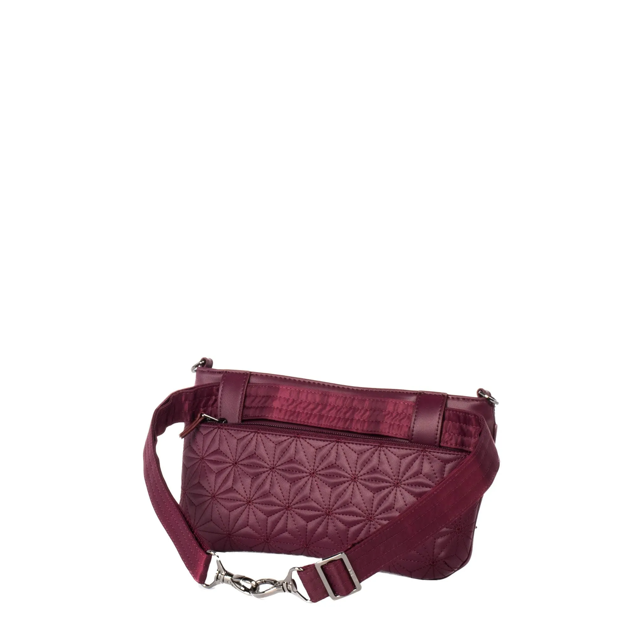 Flyer Satin Luxe VL Convertible Crossbody Bag