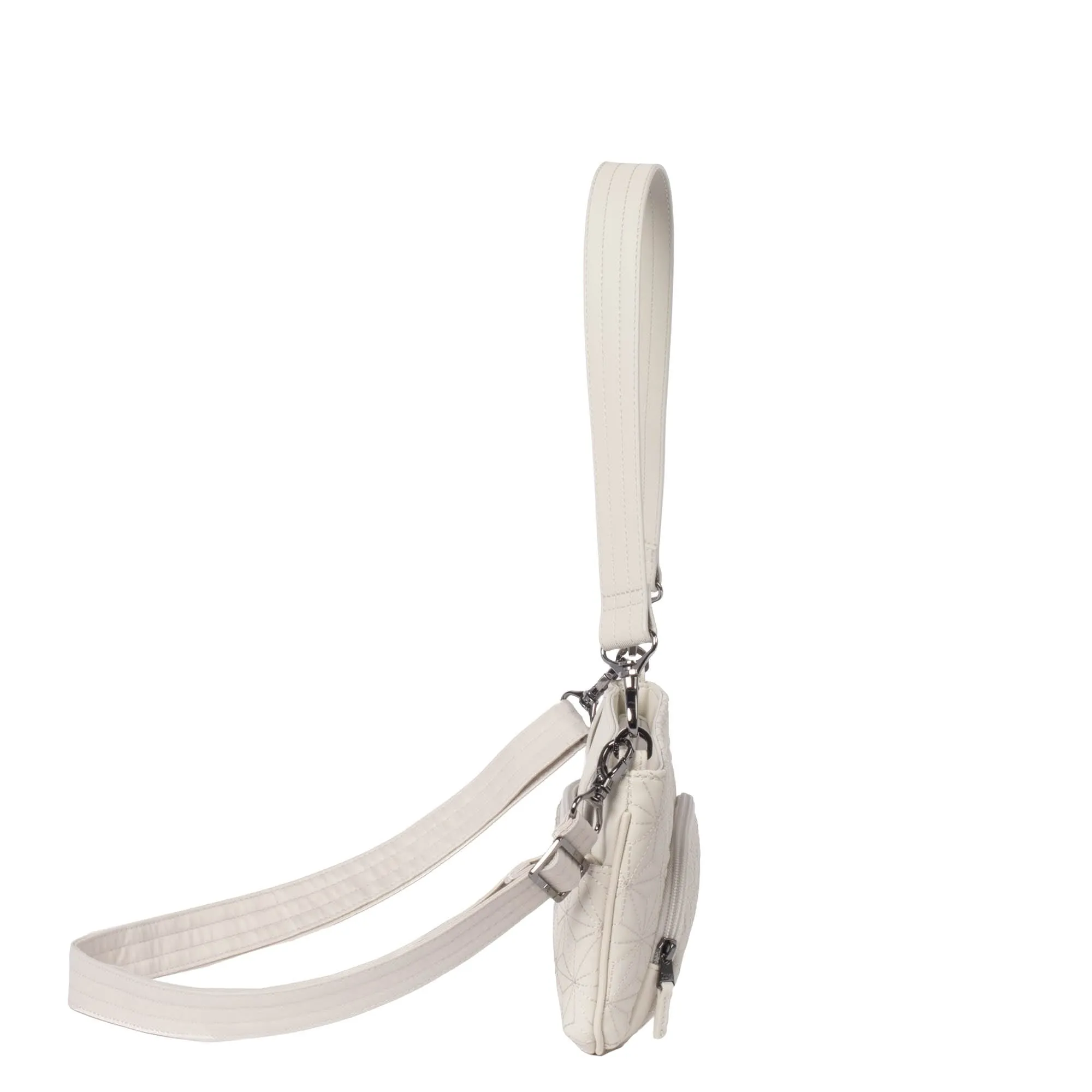 Flyer Satin Luxe VL Convertible Crossbody Bag