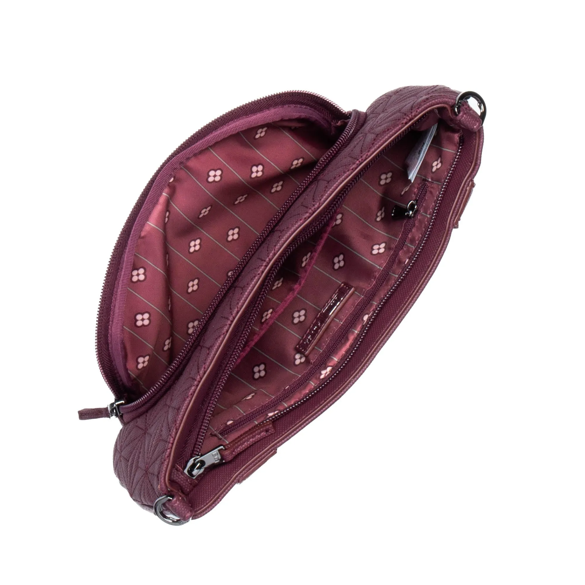 Flyer Satin Luxe VL Convertible Crossbody Bag