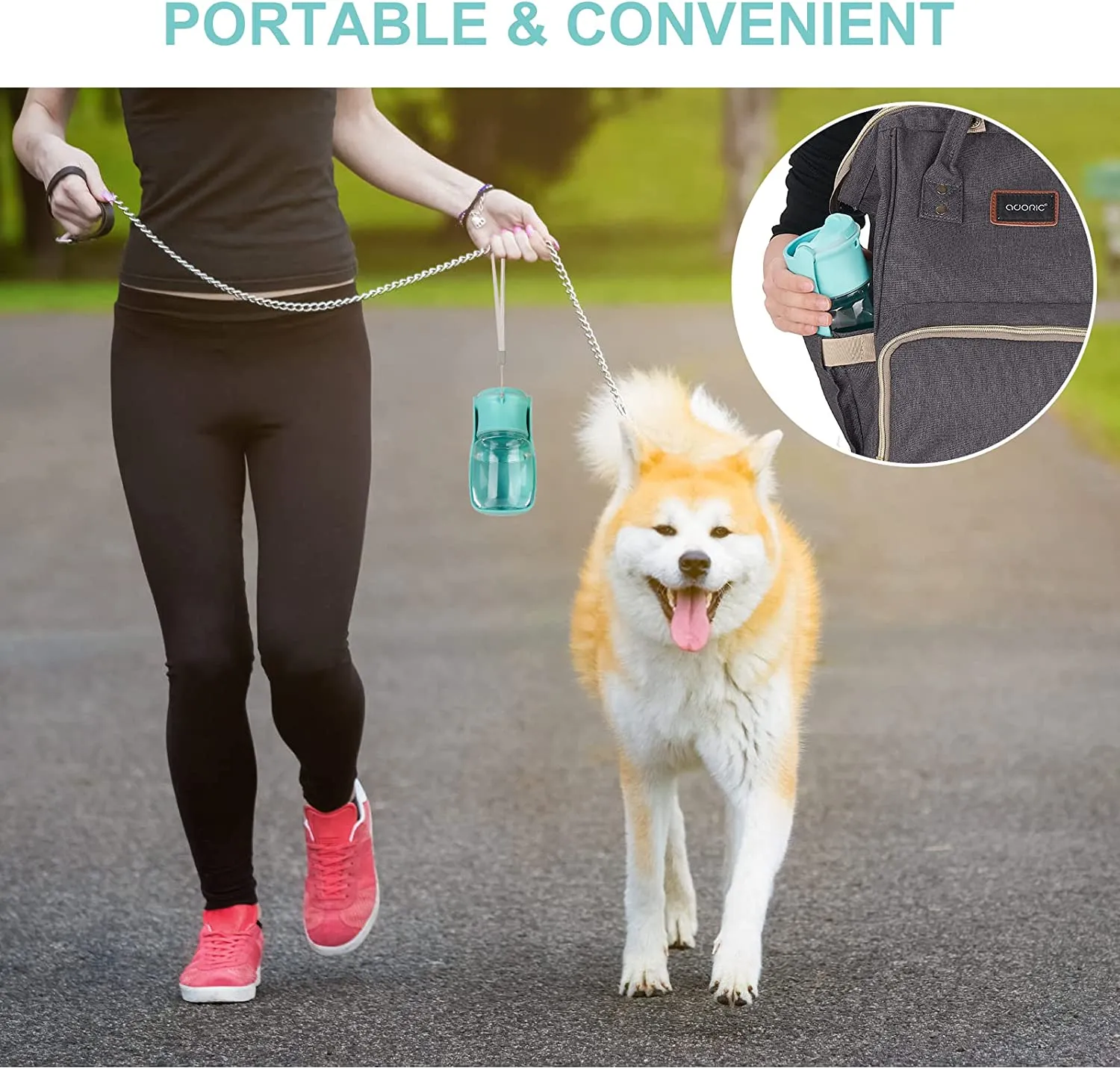 Foldable Dog Water Bottle