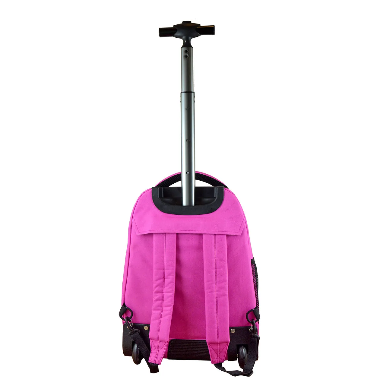 Fresno State Premium Wheeled Backpack in Pink