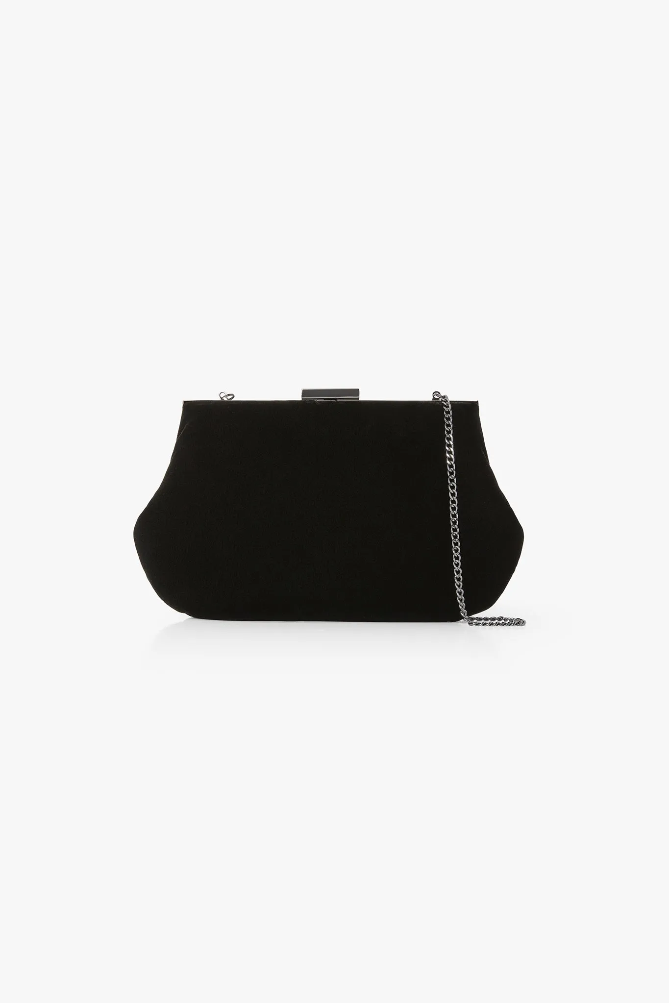 Gaby Velvet Clutch