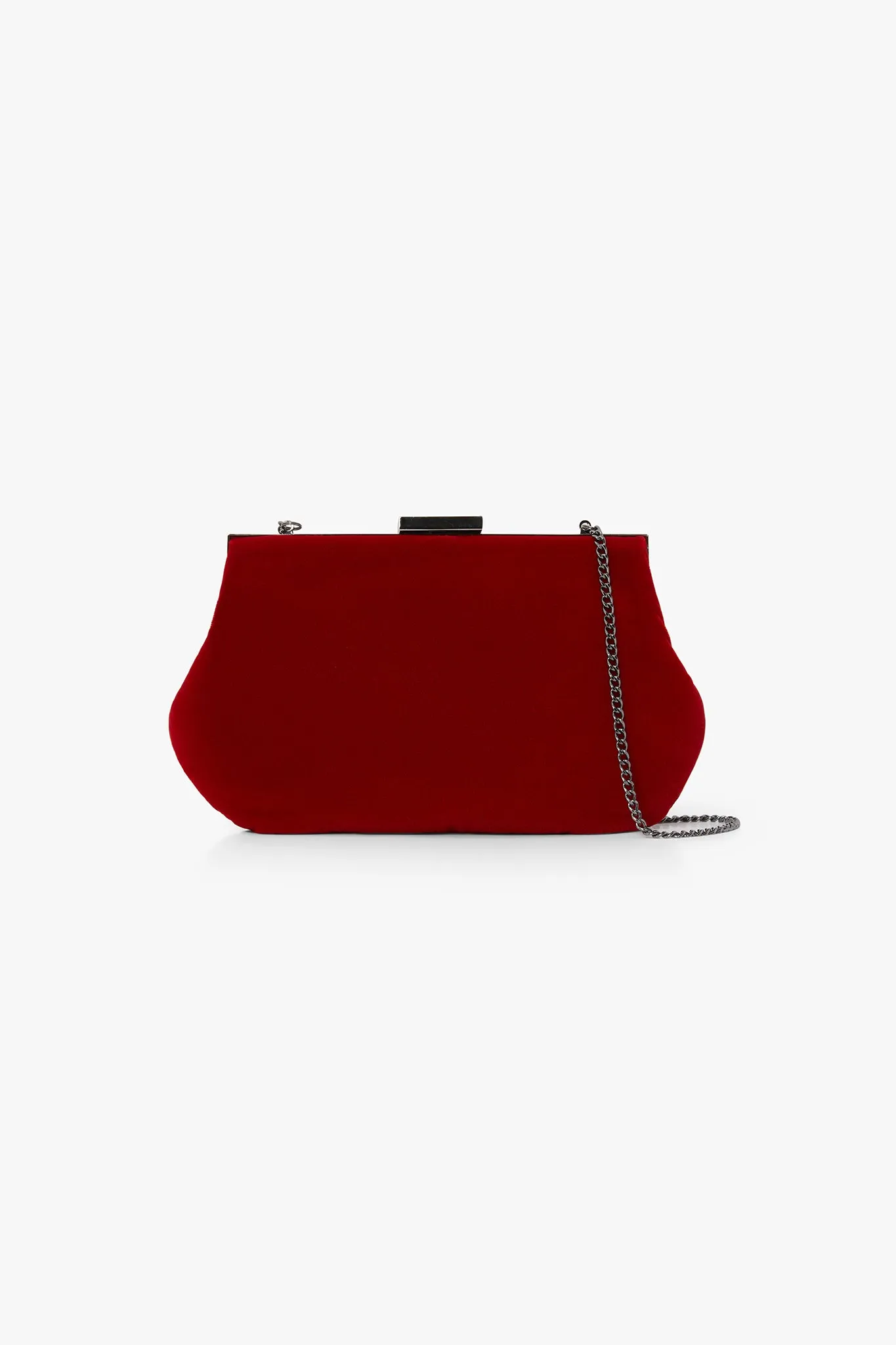 Gaby Velvet Clutch