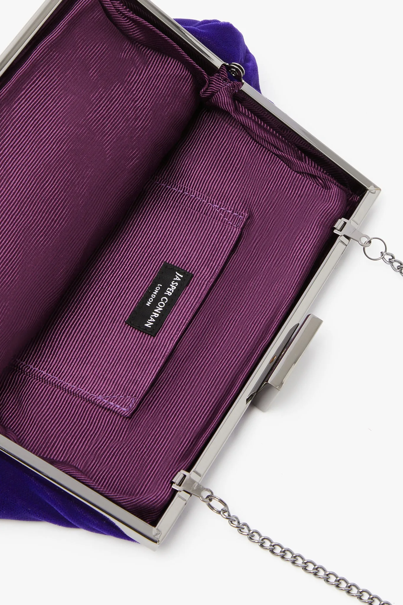 Gaby Velvet Clutch