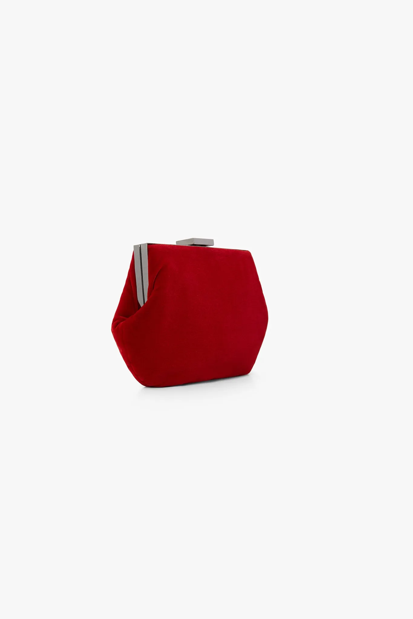 Gaby Velvet Clutch
