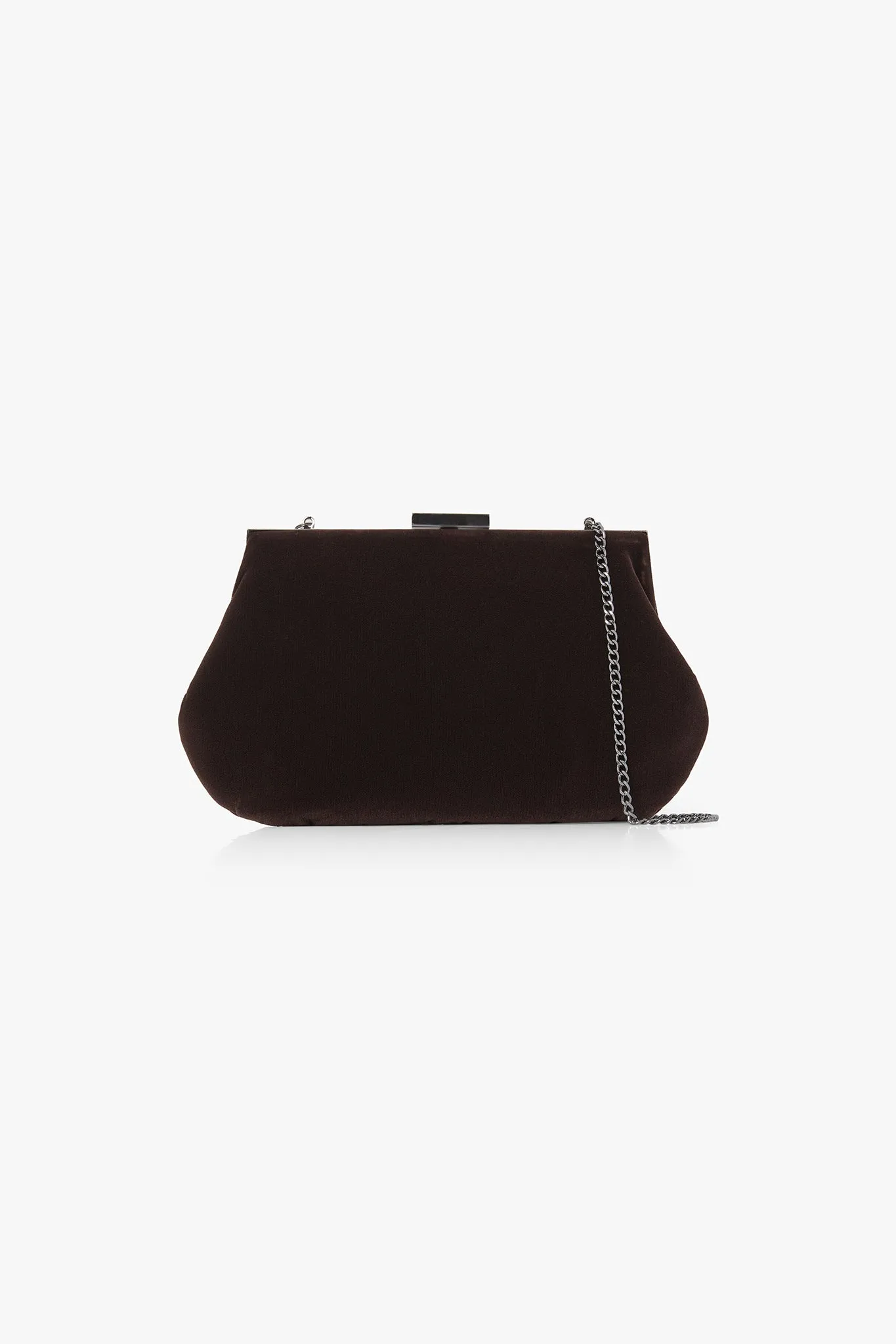 Gaby Velvet Clutch