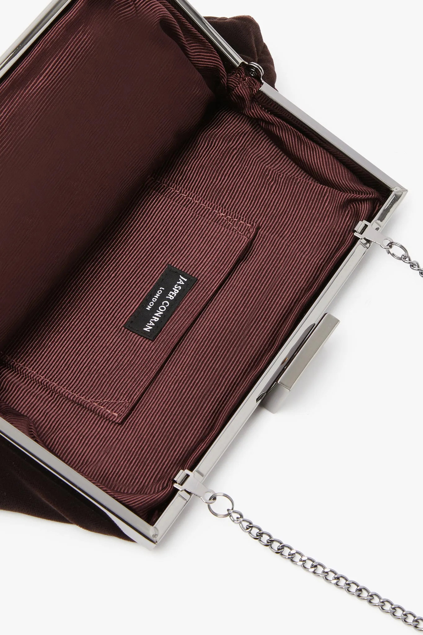Gaby Velvet Clutch