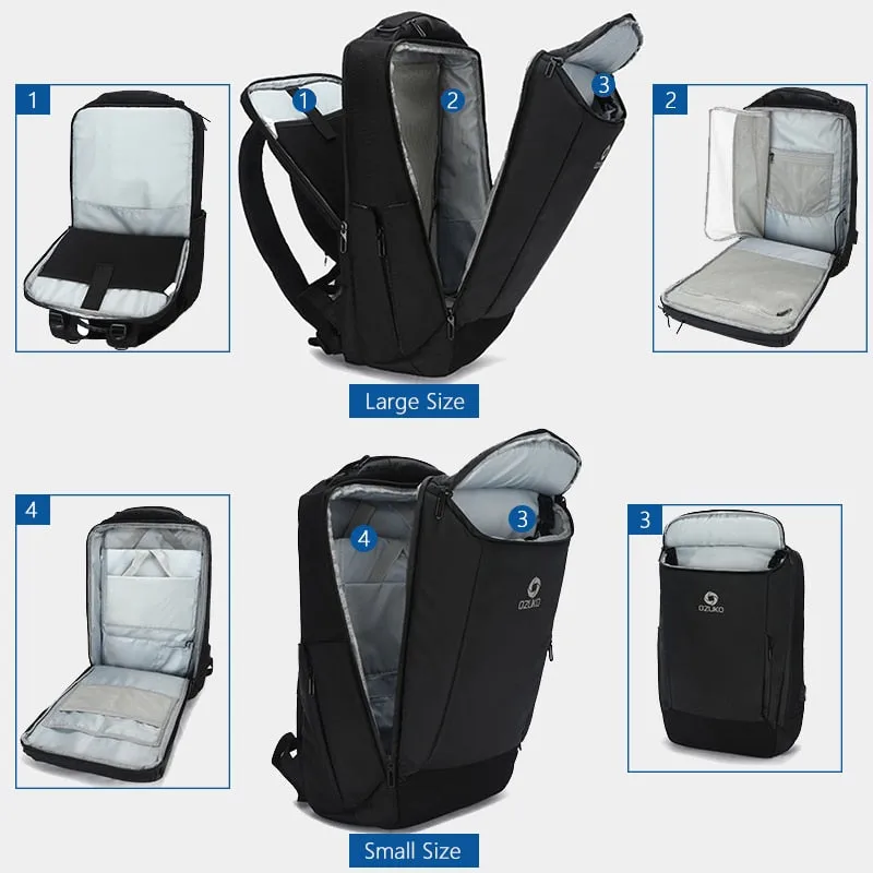 Gaming Backpack 17 Inch Large Capacity Waterproof Backpacks for Men Backpack Travel Bag
