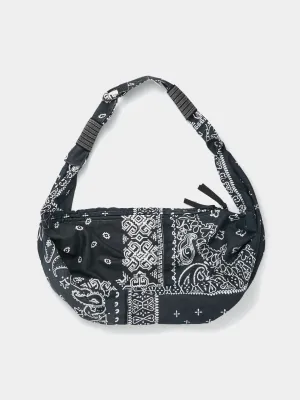 Gauze Bandana Beach Snufkin Bag (Black)