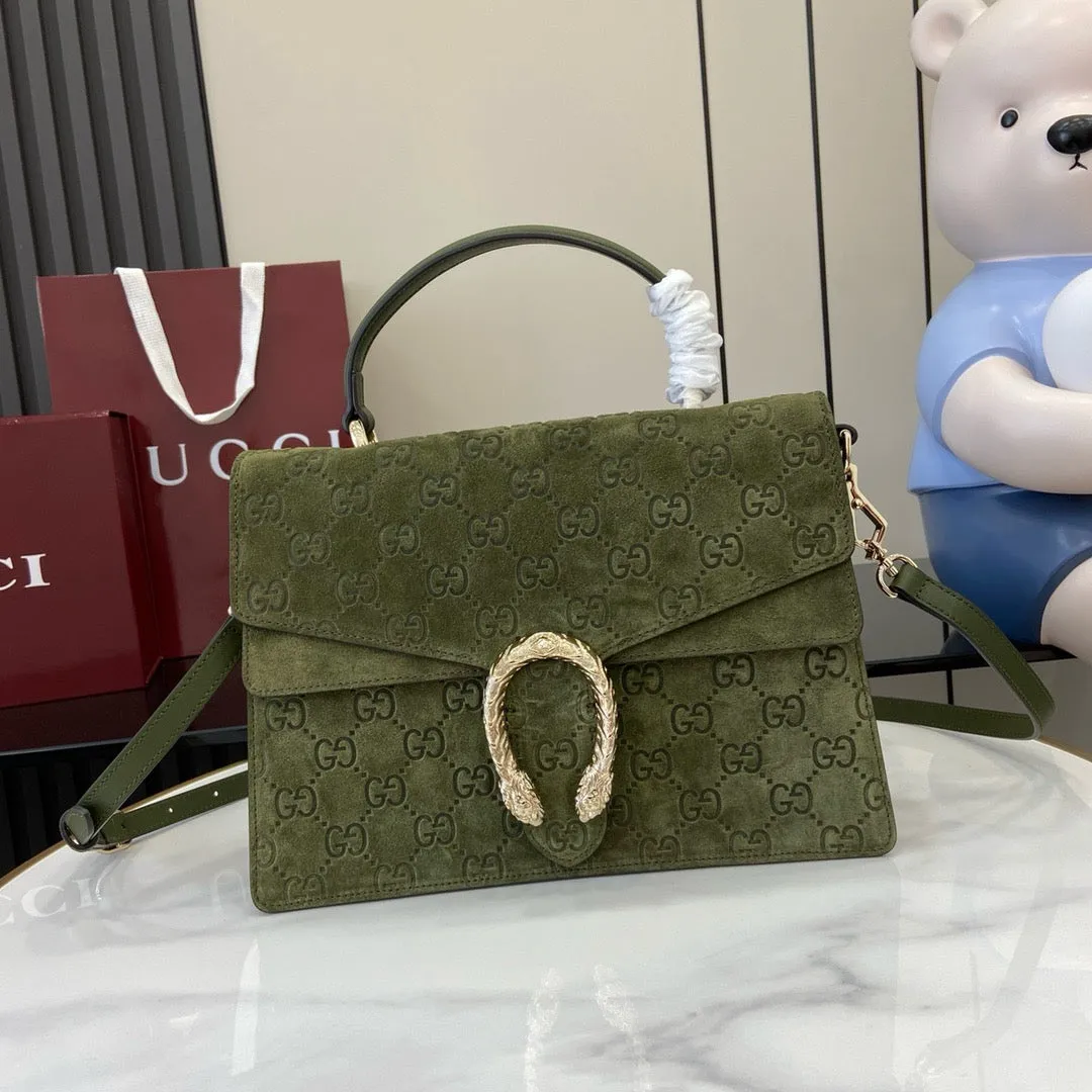 GC691 Dionysus Medium Top Handle Bag / HIGHEST QUALITY VERSION / 11.4"W x 7.8"H x 4"D