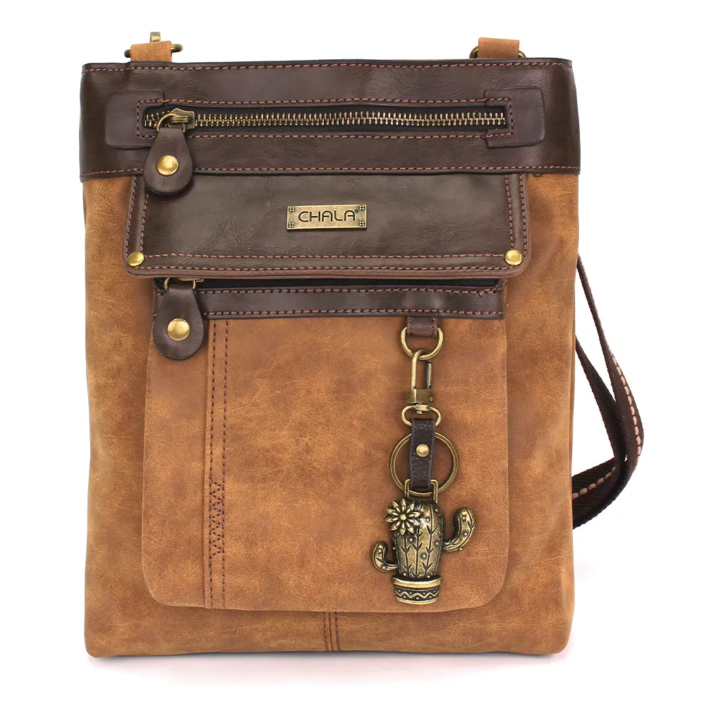 Gemini Crossbody - Brown