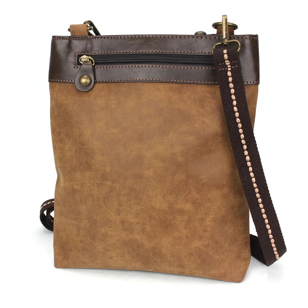 Gemini Crossbody - Brown