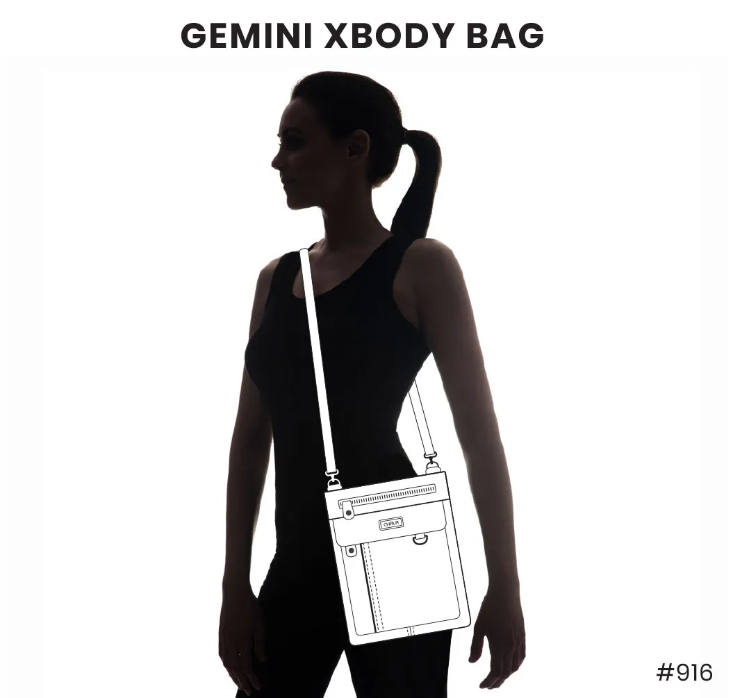 Gemini Crossbody - Brown