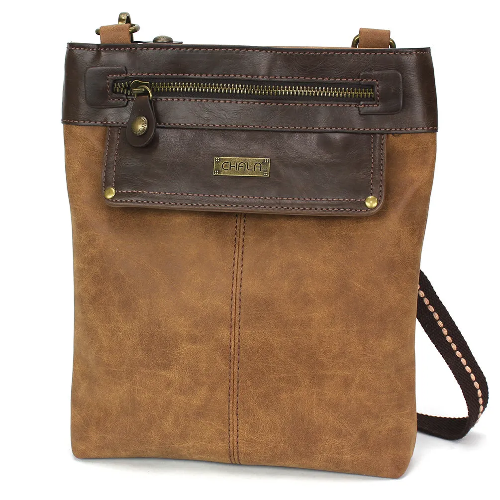 Gemini Crossbody - Brown